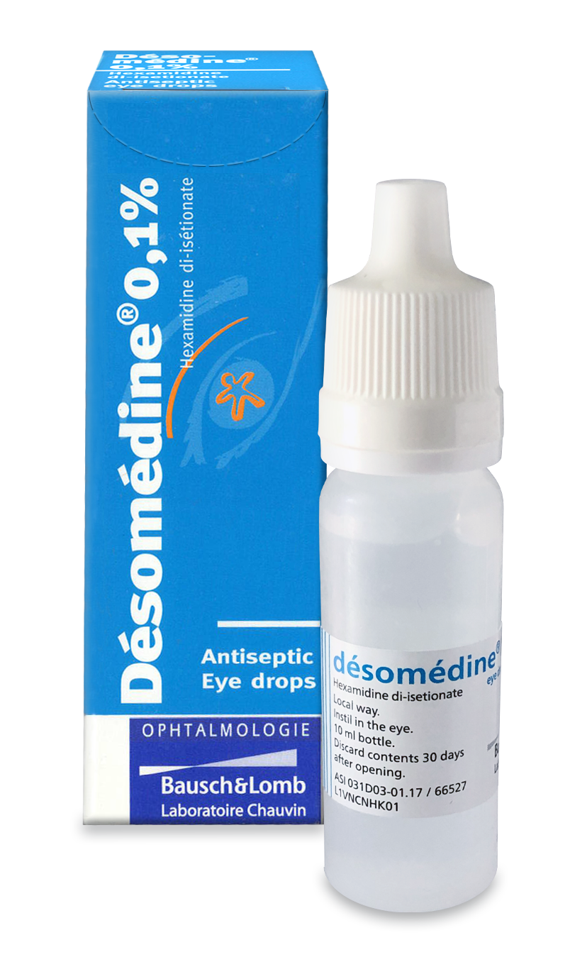Desomedine Eye Drops 0 1 Antiseptic Bausch Lomb