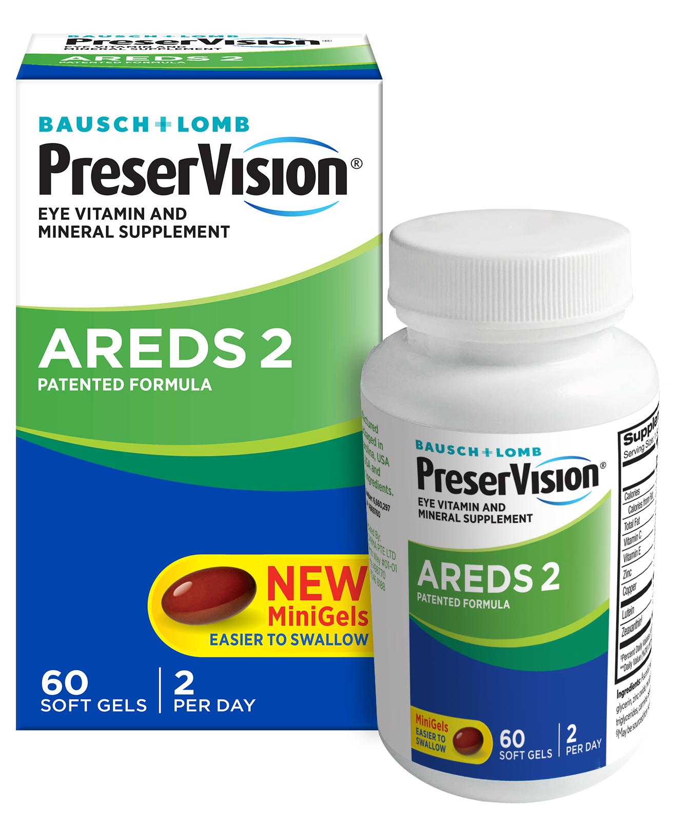 PreserVision ® AREDS 2 MiniGels Bausch + Lomb